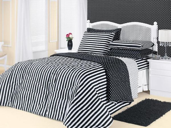 Kit Casal Queen Size 100% Algodão ,edredom+lençol 3 Peças